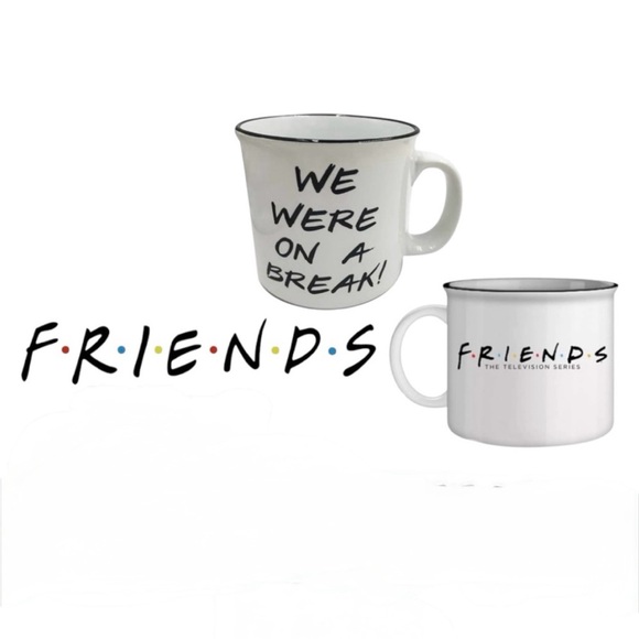New Friends We Were On A Break Mug - Picture 1 of 1